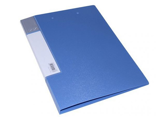 蓝色塑料文件夹