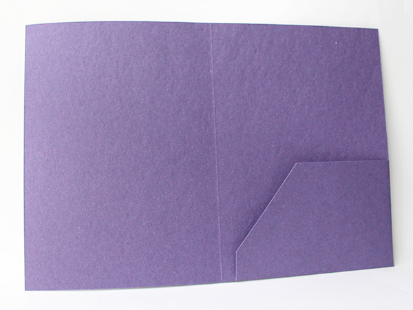 封套 紫色环保纸文件封套印刷